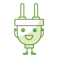 energy plug isolated icon vector illustration design