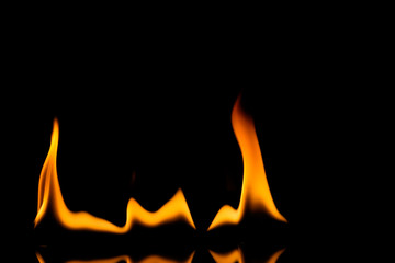 Fire flames background