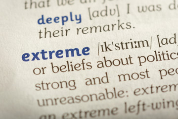 Obraz premium Dictionary definition of word