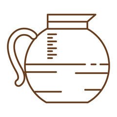 kitchen teapot isolated icon vector illustration design