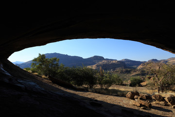 Phillip's Cave at Ameib, Erongo Mountains, Namibia