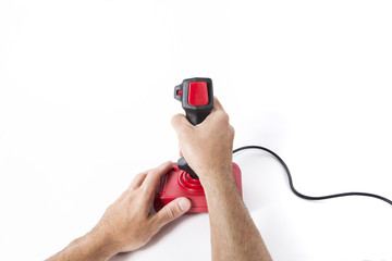 joystick in a boy hand © erphotographer