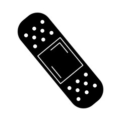 cure band isolated icon vector illustration design