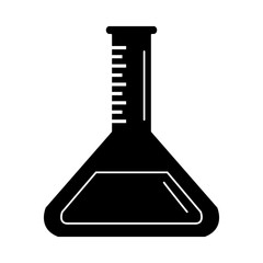 tube test isolated icon vector illustration design