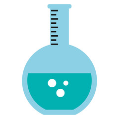 tube test isolated icon vector illustration design