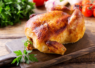 whole roasted chicken
