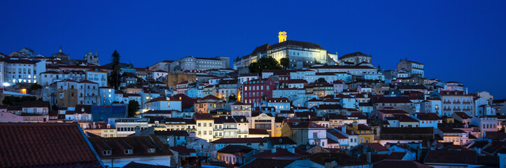 Portugal - Blaue Stunde in Coimbra