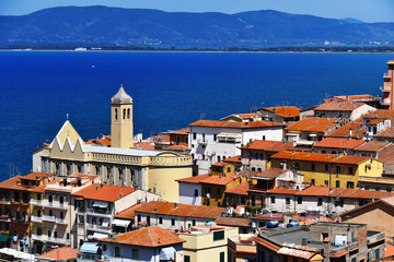 Obraz premium City of Porto Santo Stefano,Tuscany, Italy