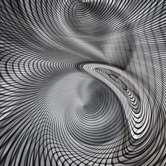 silver spriral circualr modern futuristic metallic background