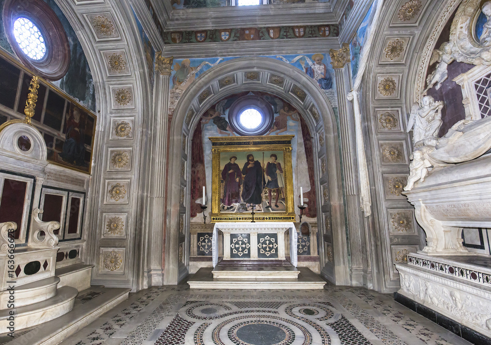 Wall mural Basilica San Miniato al monte, Florence, Italy