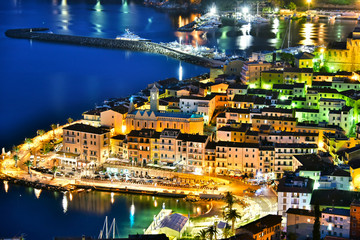 Fototapeta premium City of Porto Santo Stefano,Tuscany, Italy