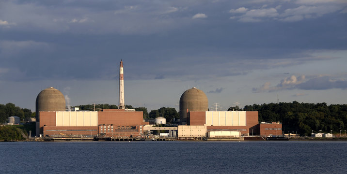 Indian Point Energy Center--Nuclear Energy Power Plant on the Hudson River