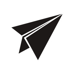 paper airplane school success knowledge strategy icon