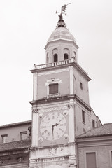 Clock Tower of City Hall, Modena, Italy