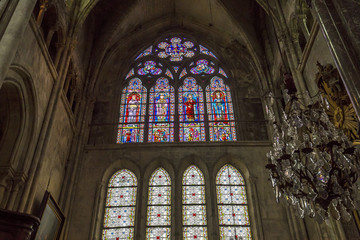 Saint Jacques church, Compiegne, Oise, France