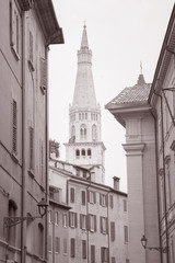 Tower of Cathedral Church; Modena; Italy