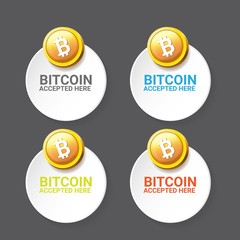 vector Bitcoin symbol. bitcoin icon