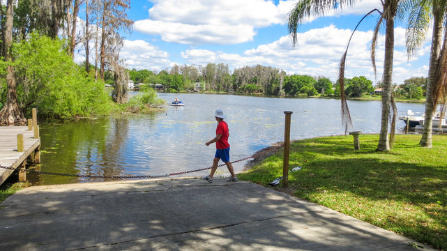 Boat Ramp To Lake Parker Odessa FL 1