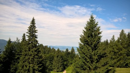 View from the hills. Slovakia
