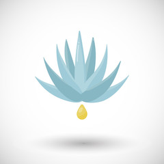 Agave syrup vector flat icon