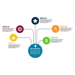 Infographic flat icon