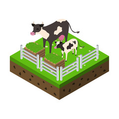 farm isometric icon