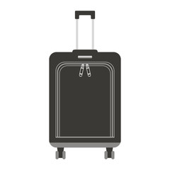 Suitcase icon on white background. Isolated vector