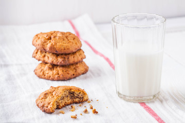 Cookies and milk