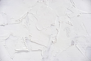 White texture of wood covered with filler