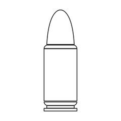 Bullets simple icon .