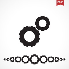 Standard Gear Vector Icon