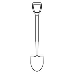 Shovel icon .