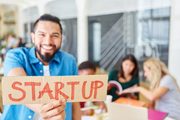 Start-Up Business Team bei Workshop