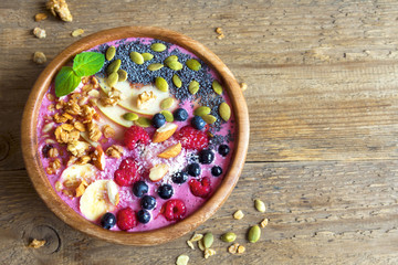 breakfast smoothie bowl