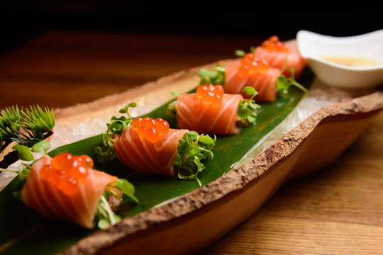 salmon sashimi special