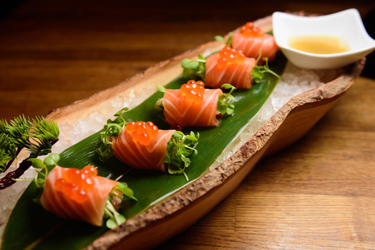salmon sashimi special