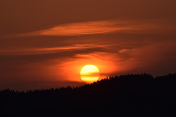 Coucher de soleil