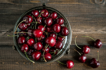 Ripe cherries