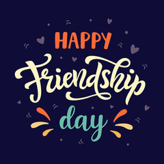 Happy Friendship Day poster