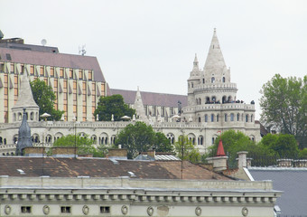Obraz premium Fishermans Bastion in Budapest