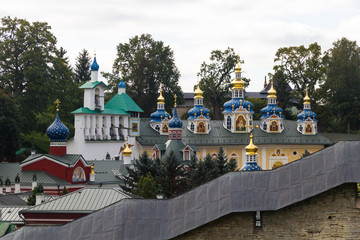 the Pskovo-Pechersk ortodox monastery in Russia