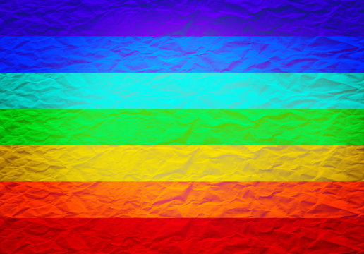 Gay flag or LGBT flag sign isolated. Gay culture symbol. Crumpled paper texture