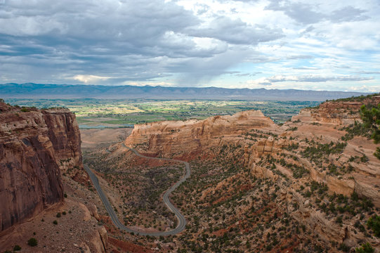 Colorado National Monument and Mountain Road