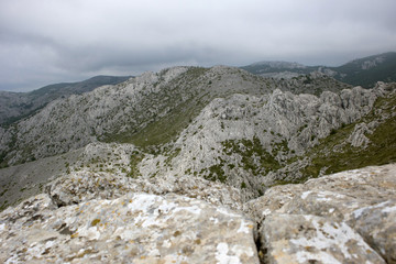 Velebit (Tulove grede), mountain in Croatia, landscape