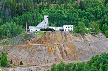 Abandoned Ghost Town of Gilman, Colorado