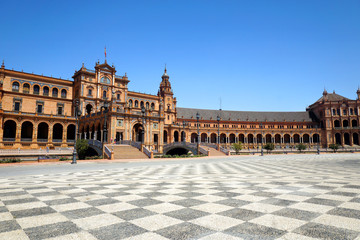 Fototapeta na wymiar Plaza de Espana