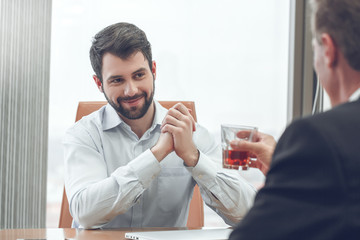  Young man purchase rent property real estate