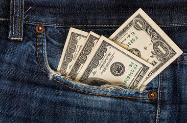 closeup The United States of America Dollar (US Dollars)