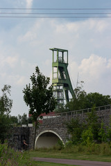 Coal mining tower