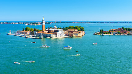 Fototapeta na wymiar San Giorgio Maggiore island in Venice